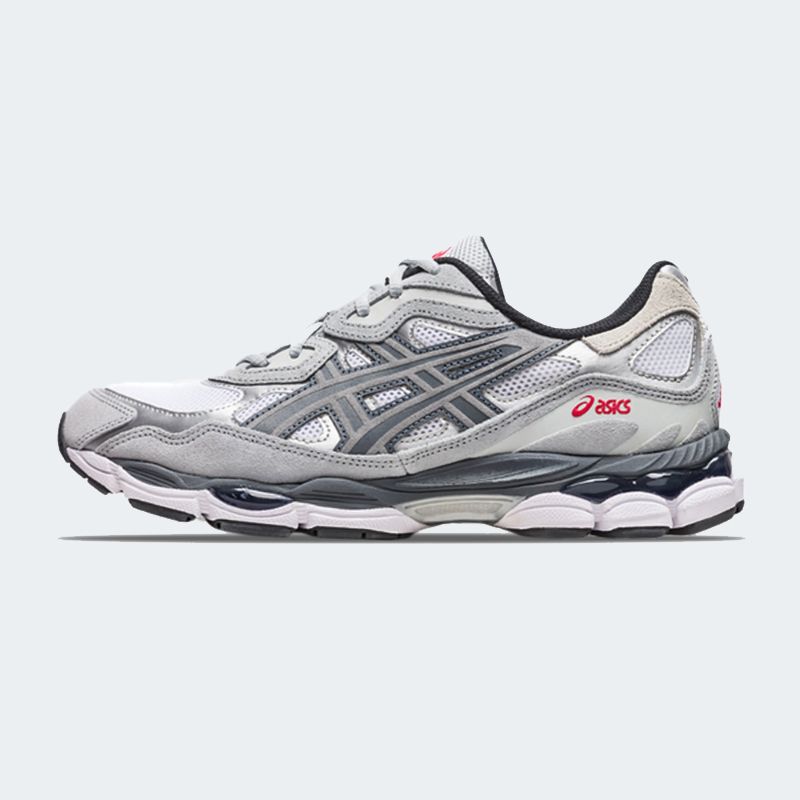 Asics Gel-NYC White/Steel Grey Sneakers