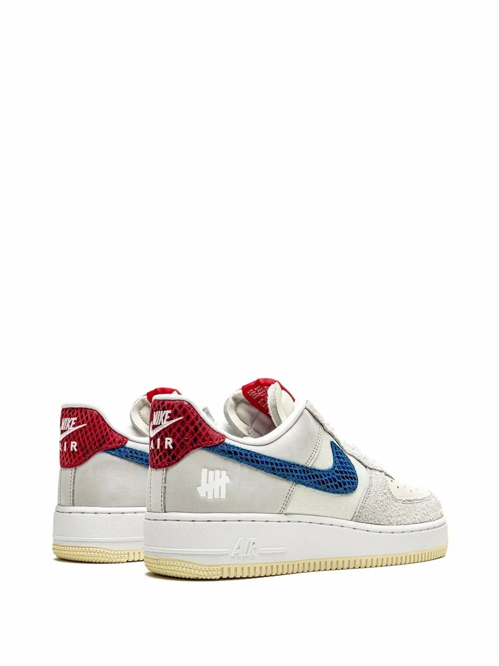 Nike x Undefeated Air Force 1 Low "5 On It" Sneakers