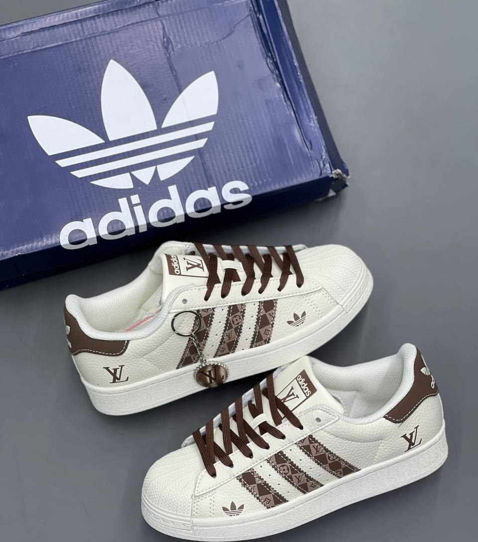 Adidas Superstar X Louis Vuitton Brown