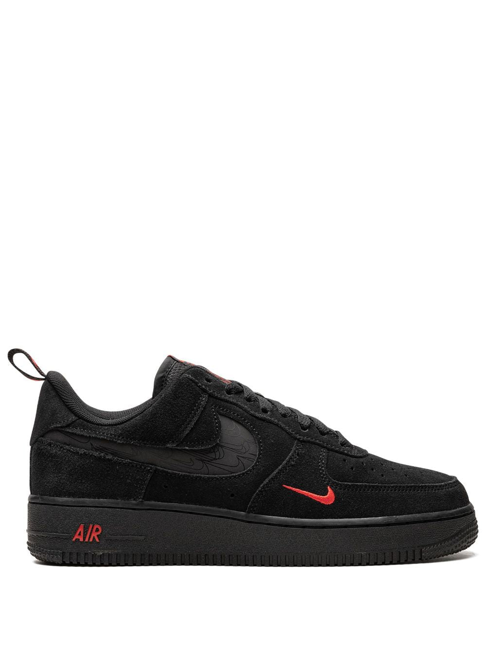 Air Force 1 Low Multi Swoosh Black/Crimson