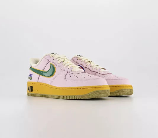 Nike Air Force 1 '07 Low "Feel Free, Let's Talk" - Pink