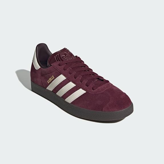 Adidas Gazelle Shoes Maroon