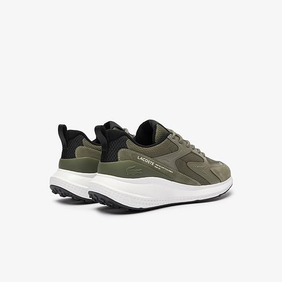 Lacoste L003 EVO Leather and Synthetic Sneakers