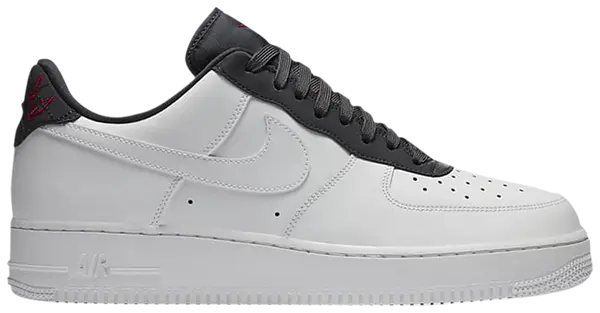 Nike Air Force Black White Red