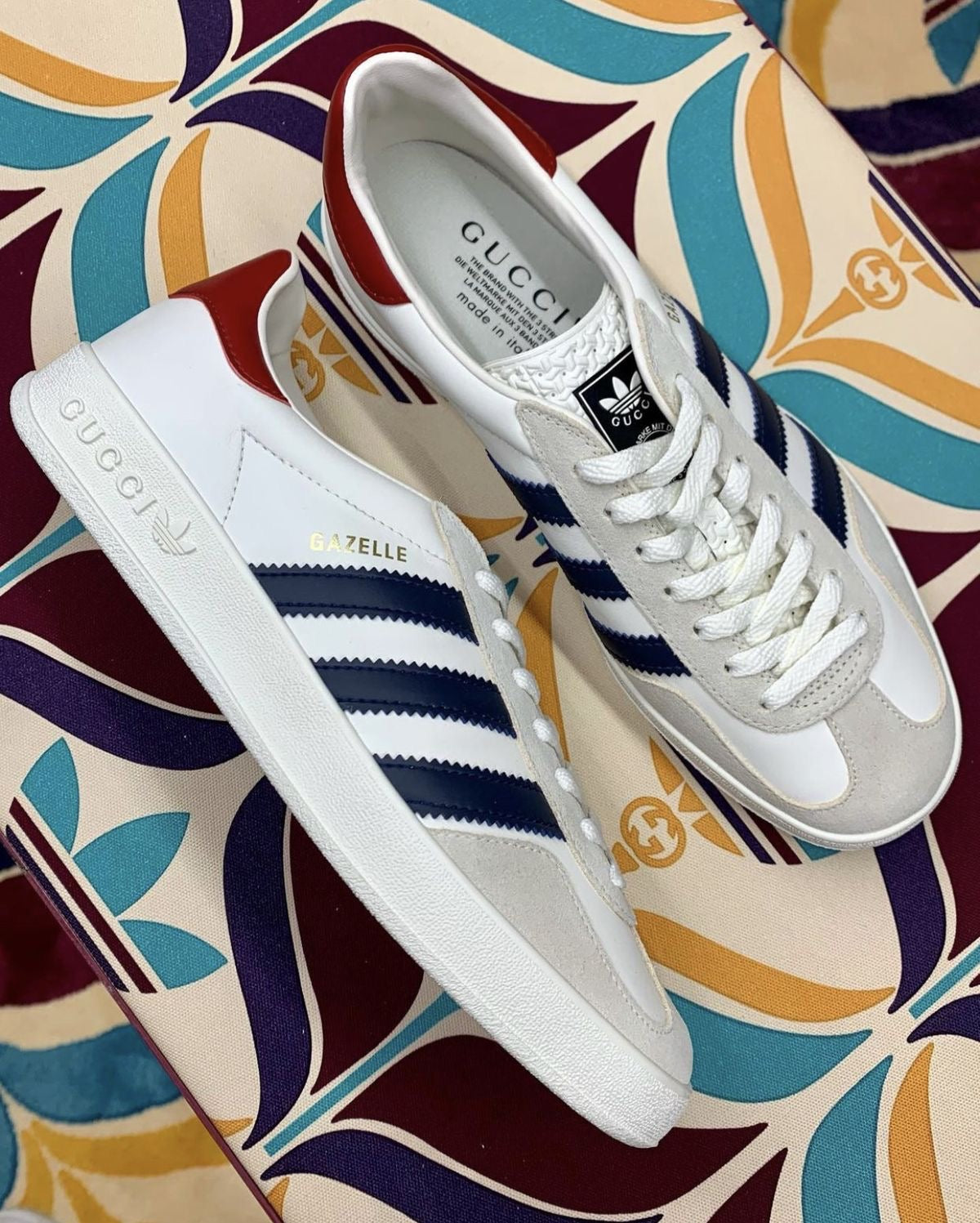 Adidas Gazelle X Gucci Sneakers