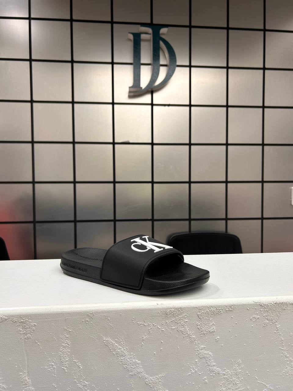Calvin Klien Black Slides