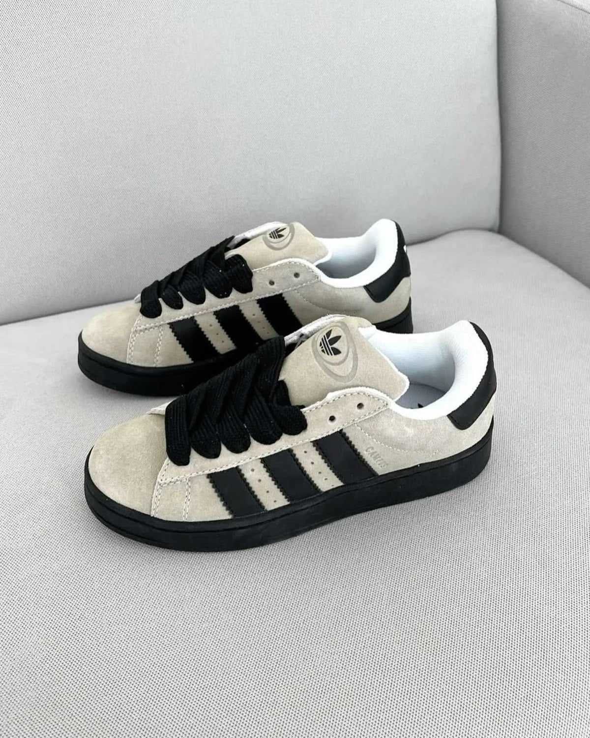 ADIDAS Campus 00s Leather Cloud White Core Black