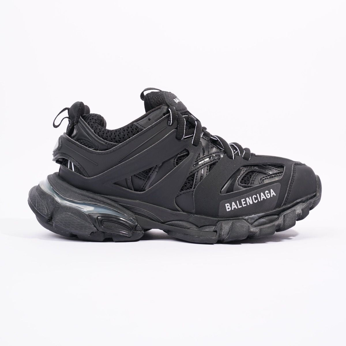 Black Balenciaga Track Led