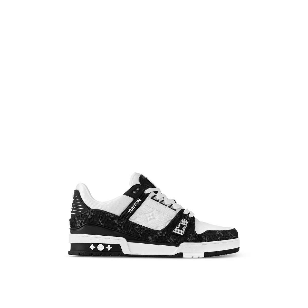 Louis Vuitton Treaners White Black Panda