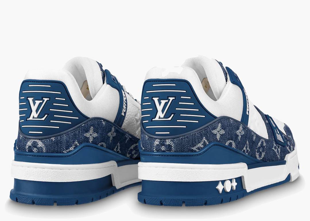LV Trainer Sneaker Kids Denim