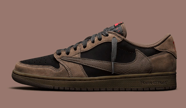 Travis Scott X Air Jordan 1 Velvet Brown