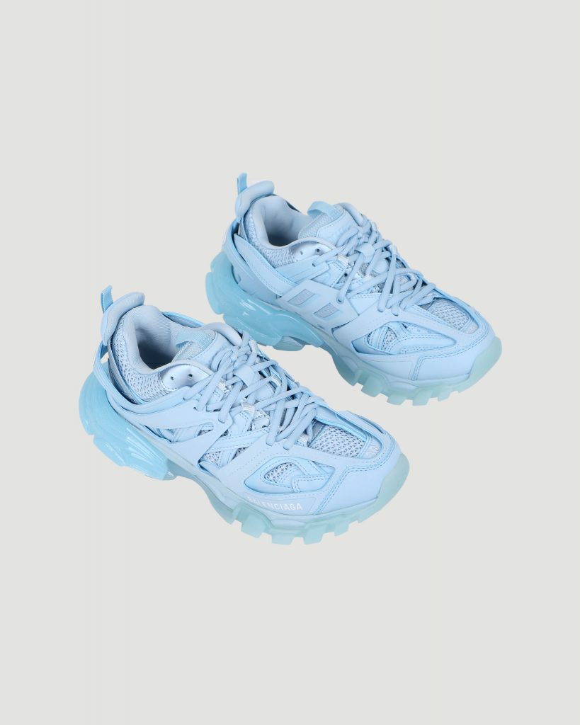 balenciaga track baby blue