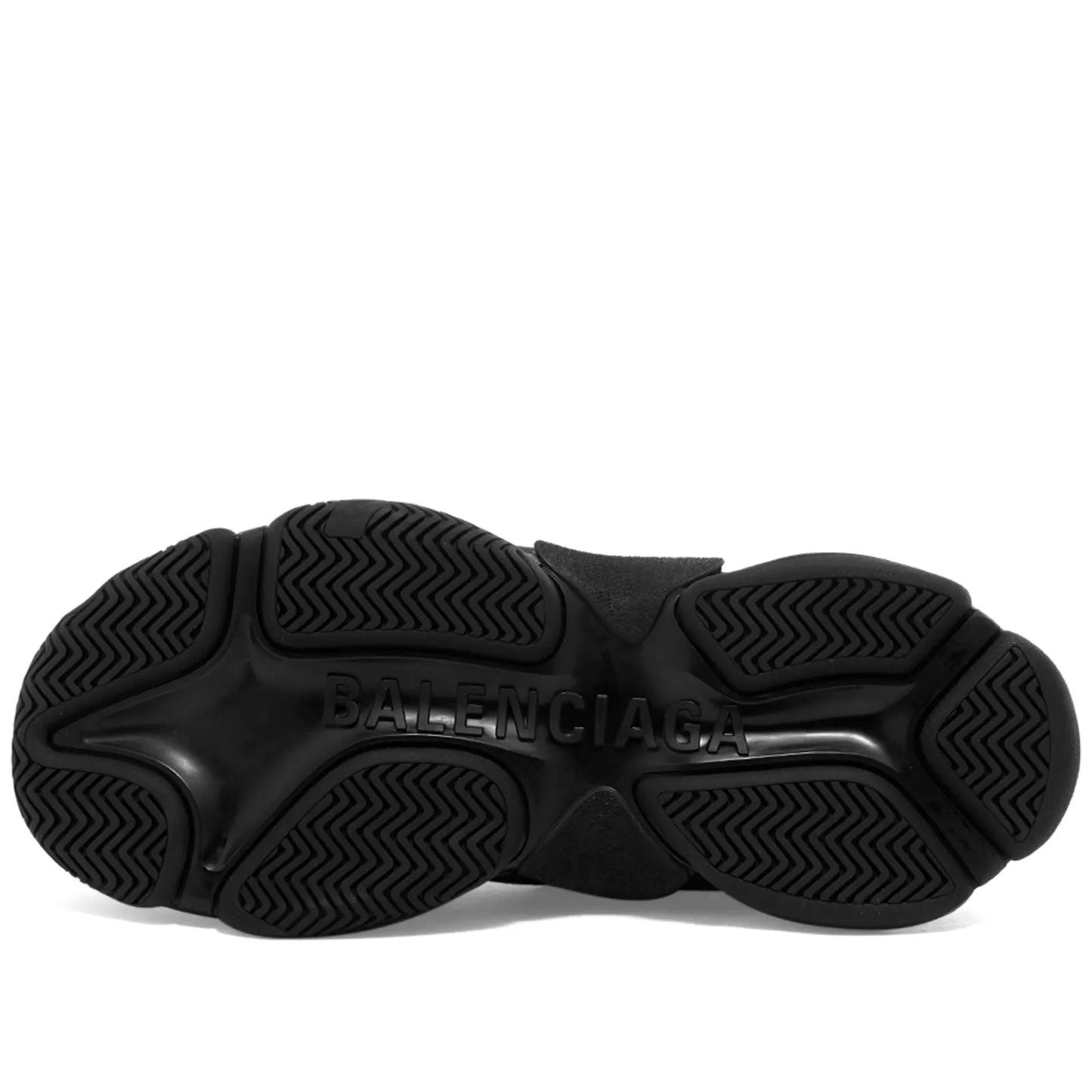 Balenciaga Shoes Triple S Black Logo