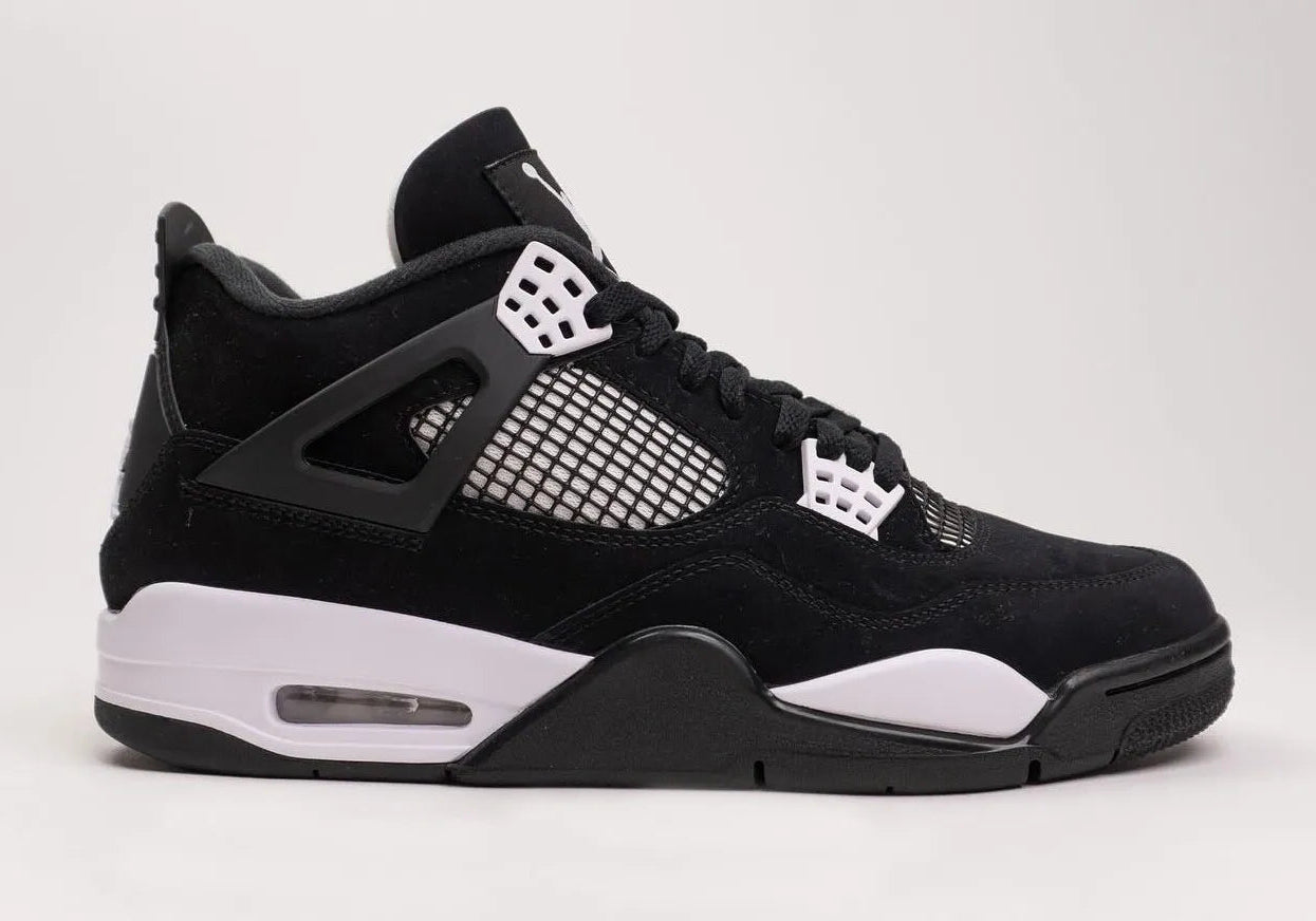 Air Jordan 4 Black Thunder White