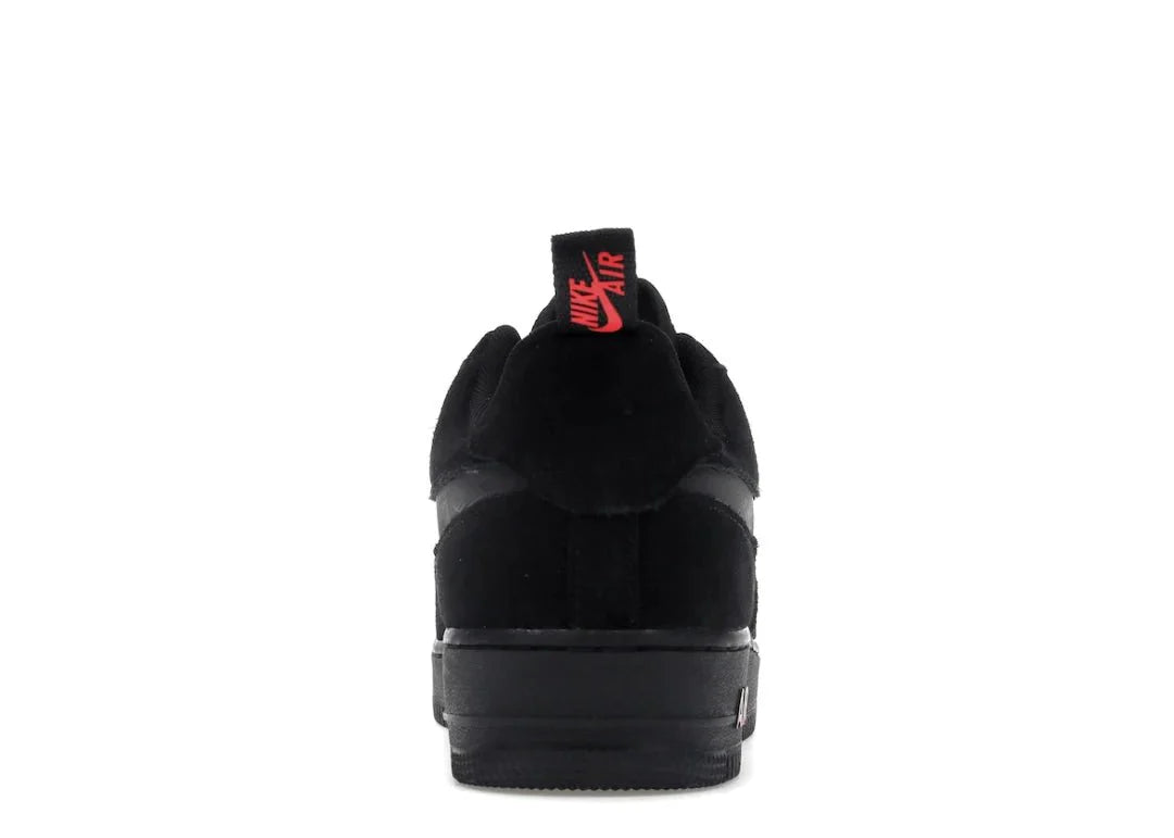 Air Force 1 Low Multi Swoosh Black/Crimson