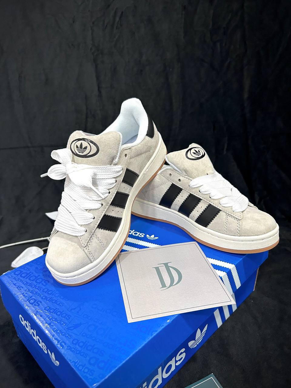 Adidas Campus Beige and Black