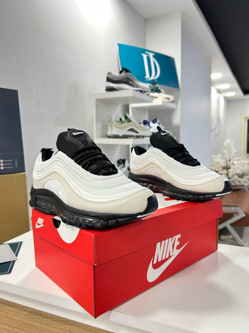 Beige Black Air Max 97