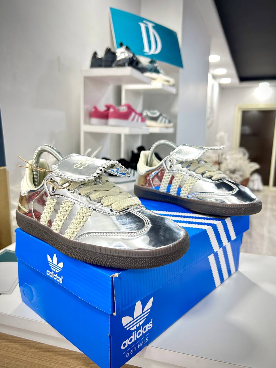 Adidas Samba Wales Bonner Silver