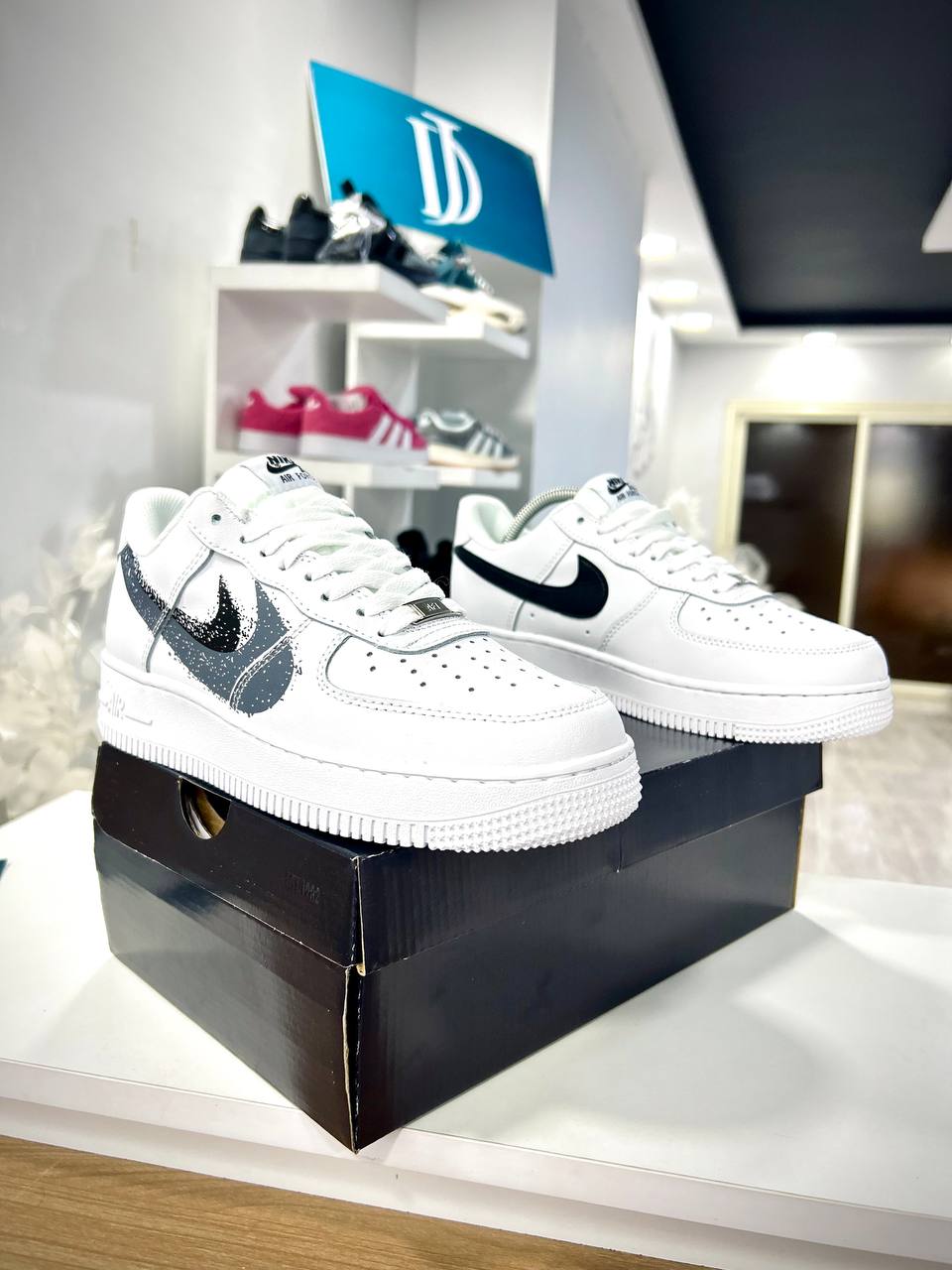 Nike Air Force 1 Spray Paint Swoosh