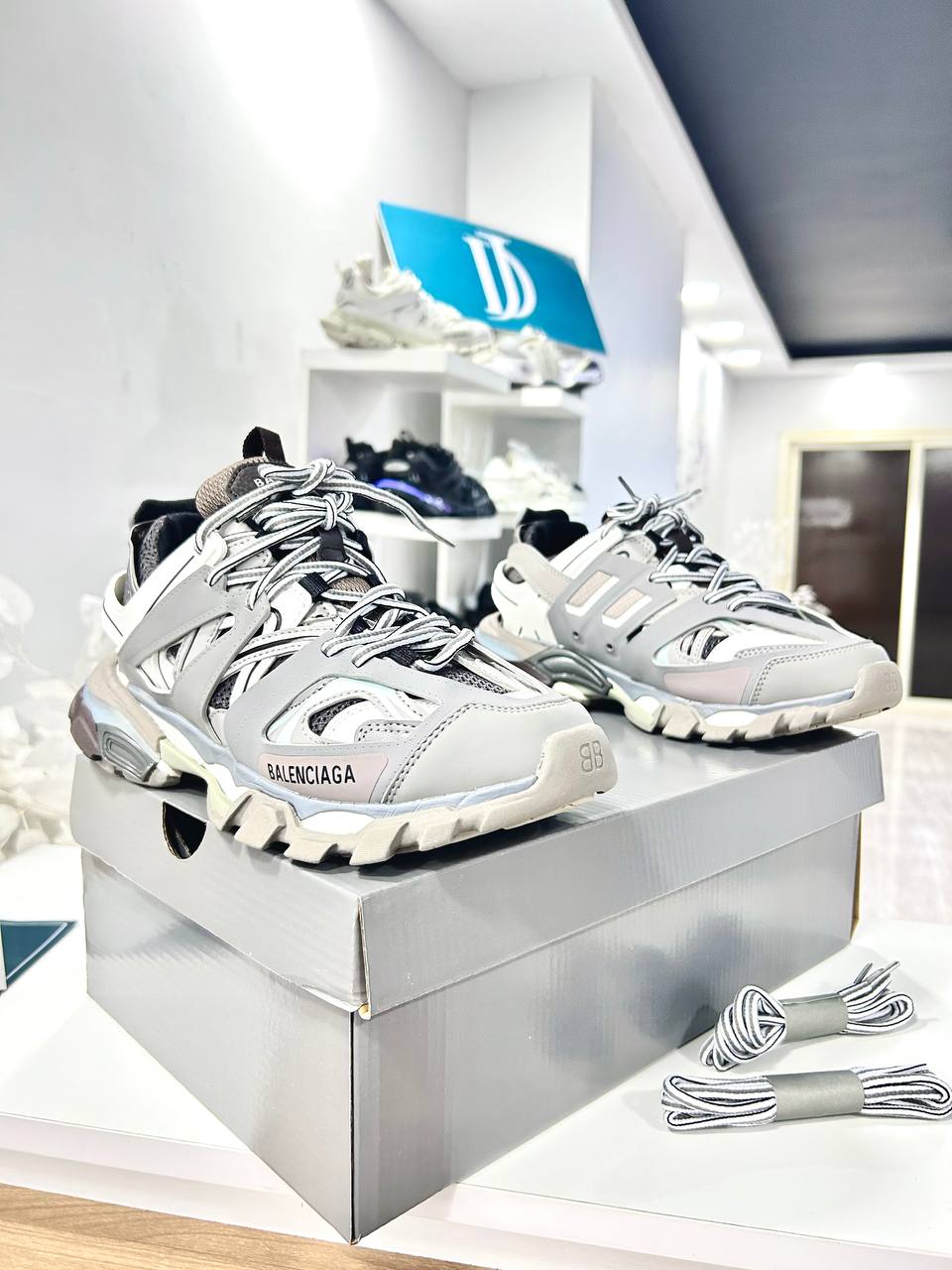 Grey Balenciaga Track