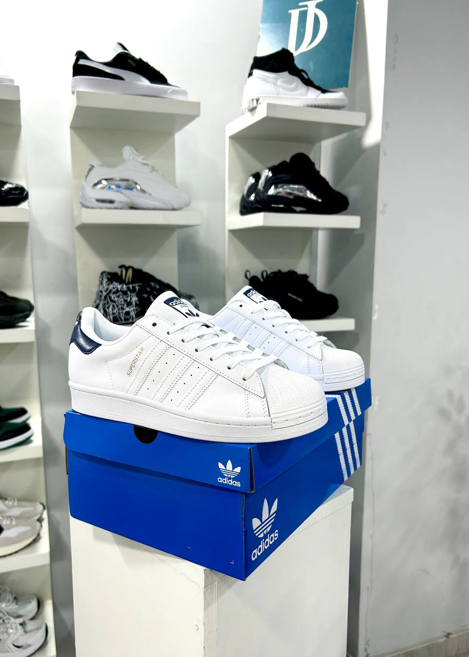 Adidas Superstar White/Blue