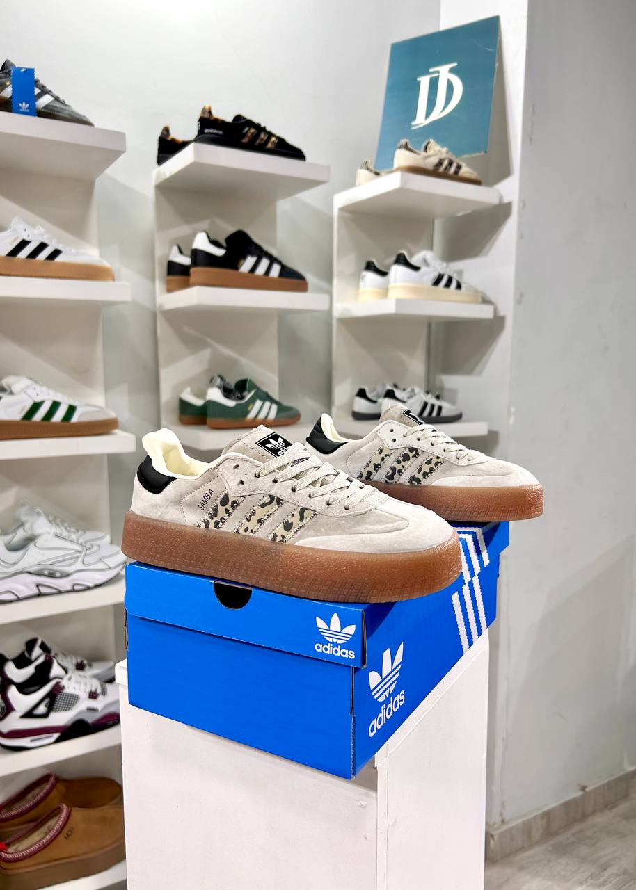 Adidas Samba "Leopard Off White" sneakers