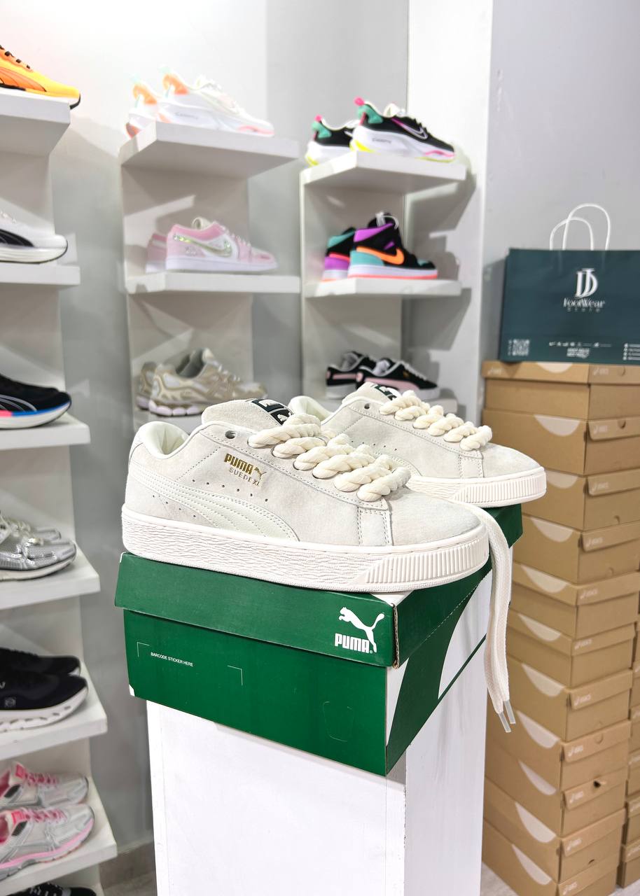 PUMA Suede Xl Rope White