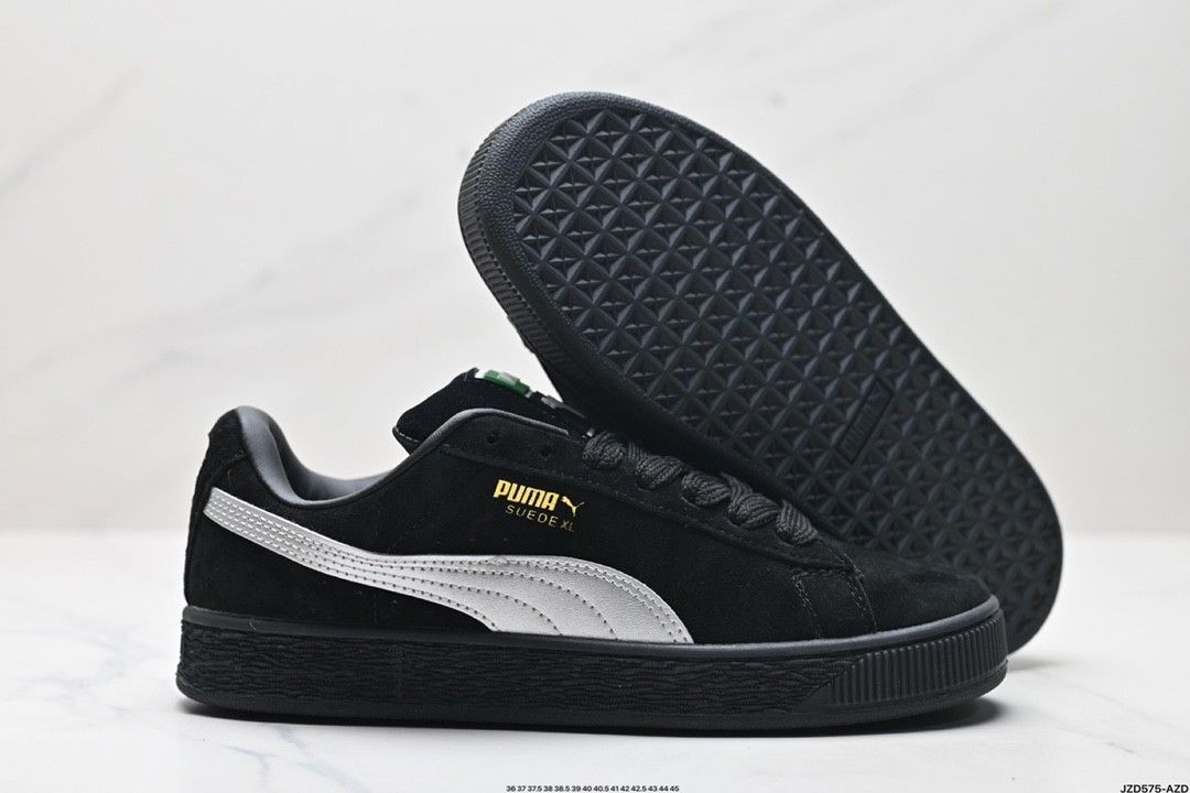 Puma Suede XL Black Silver shoes
