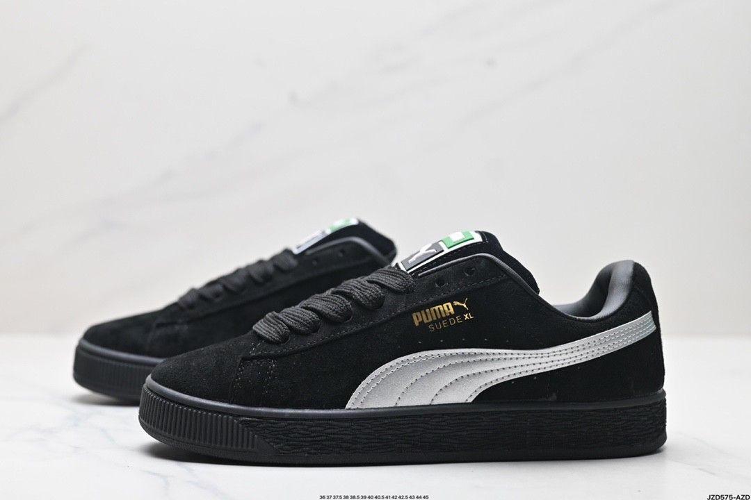Puma Suede XL Black Silver shoes
