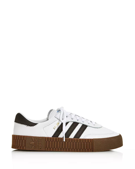 adidas white and black Samba Rose
