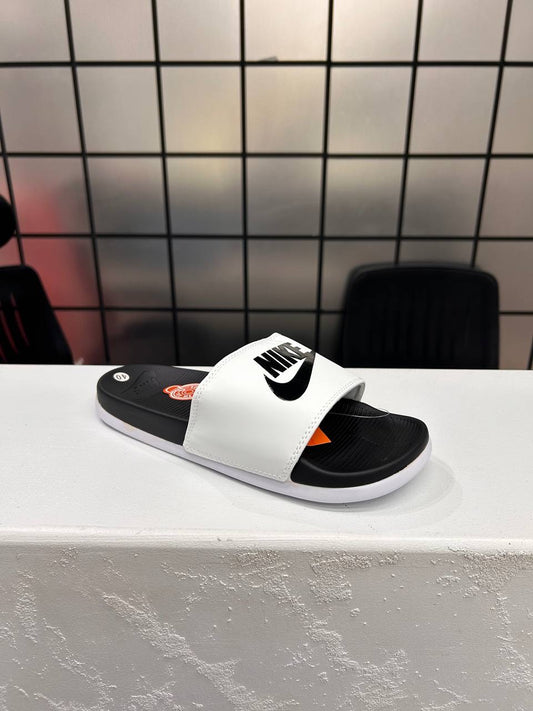 Nike D7 Slippers White