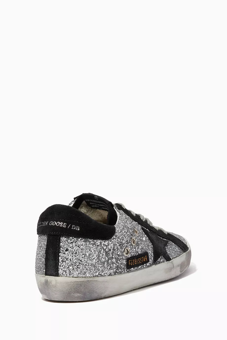 Golden Goose Shoes for Women Black/ Silver