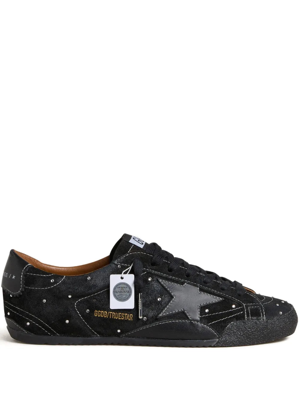 Golden Goose True-Star in black suede