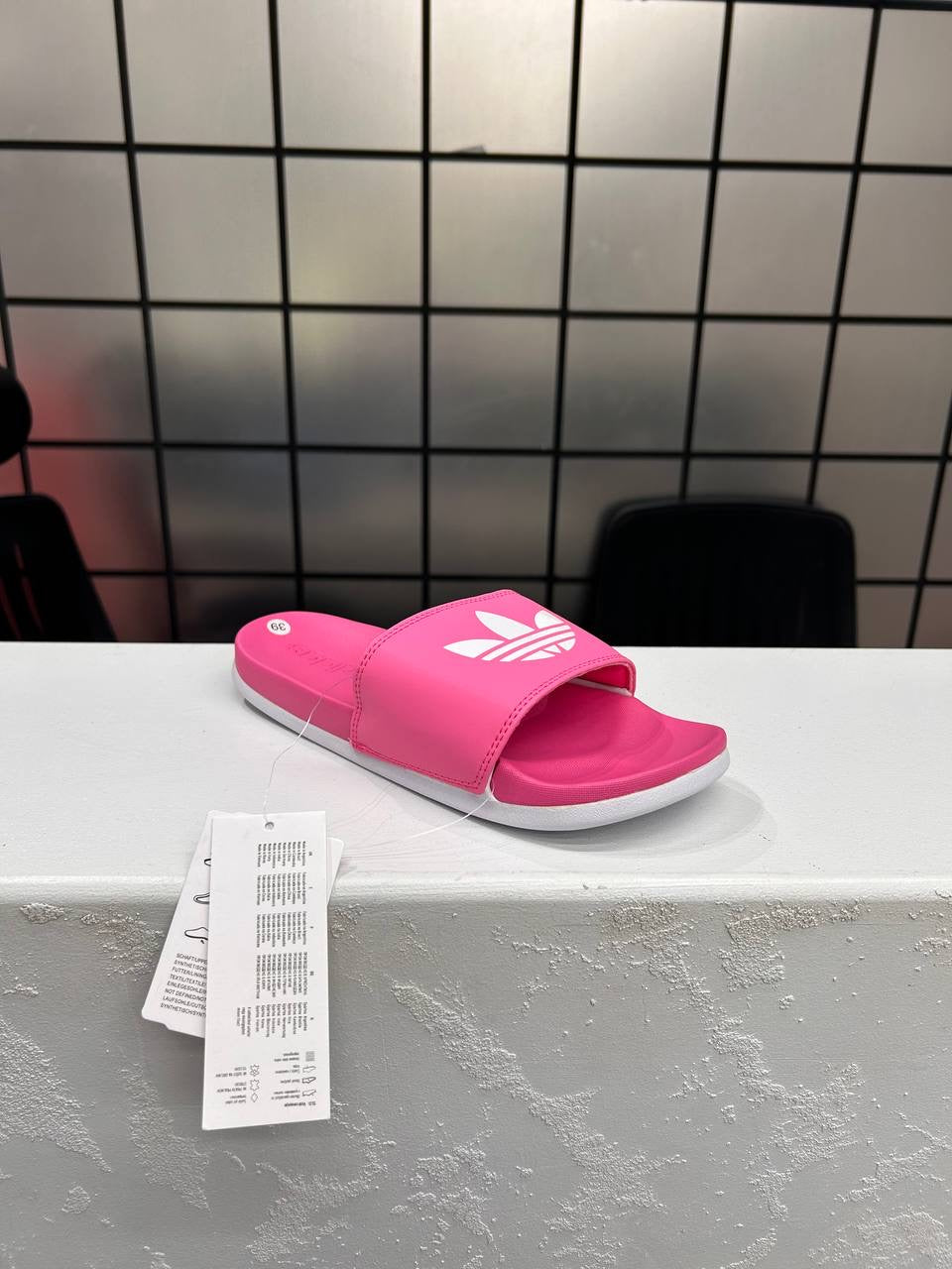 Adidas Comfort Pink Slides