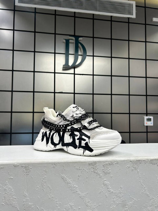 Naked Wolfe chunky sole White Sneaker