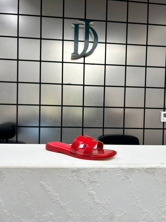 Hermès leather sandal