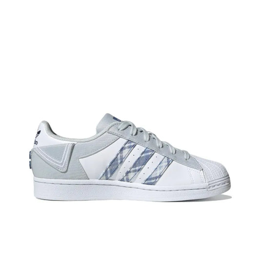 Adidas Superstar 'White Gray Blue'