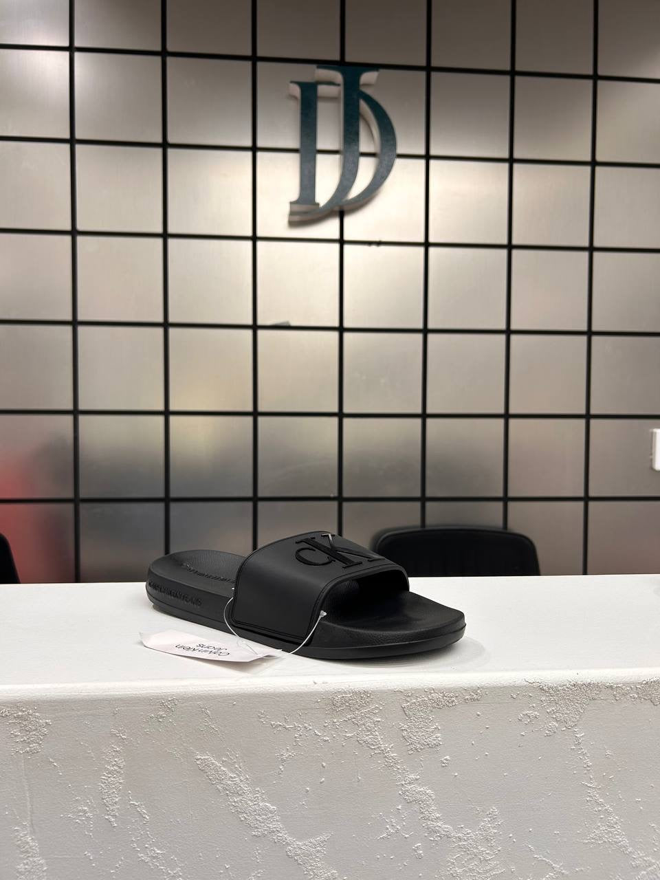 Calvin Klien Black Slides