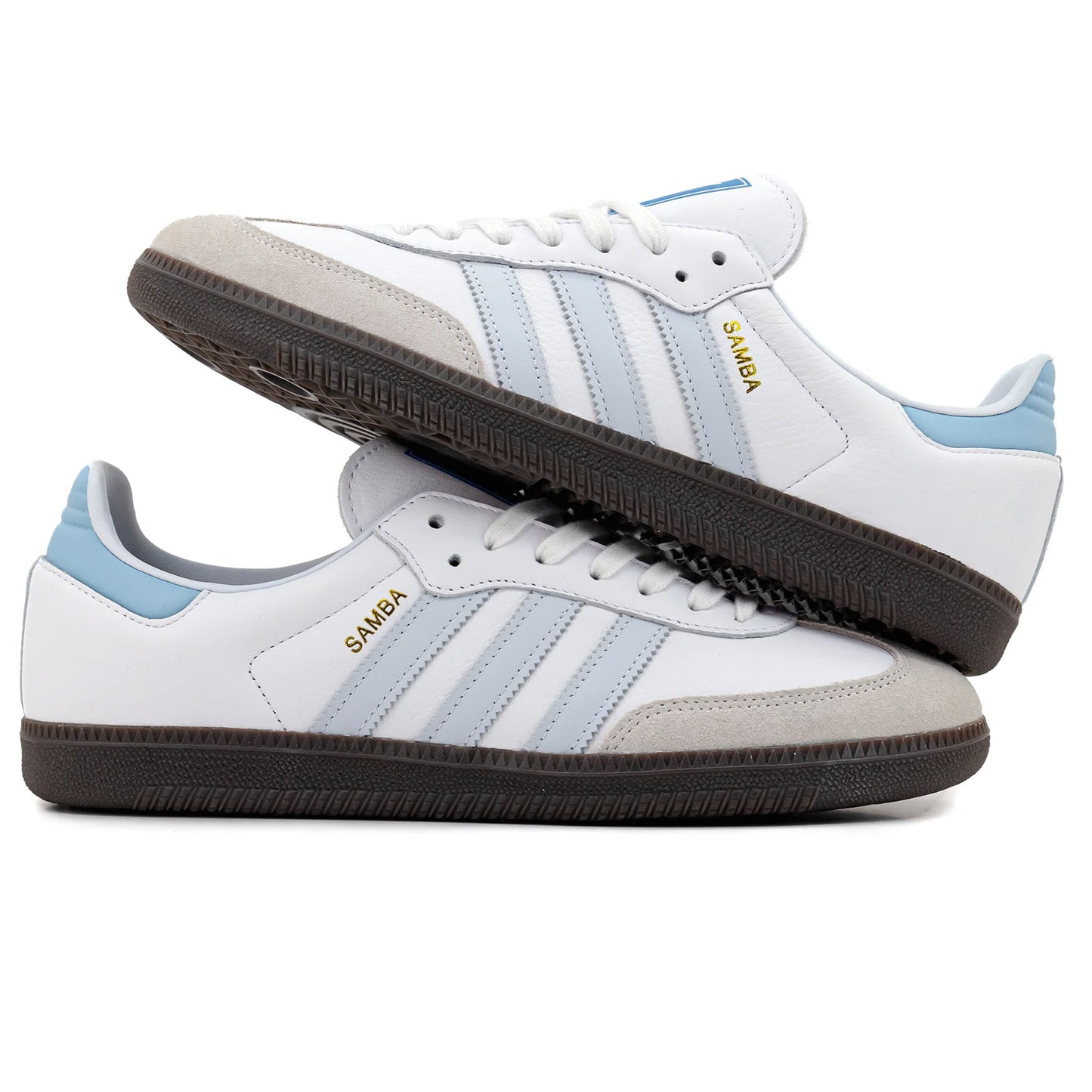 Adidas Samba OG Kids White Sky Blue