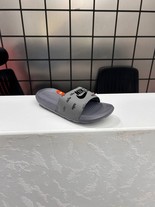 Nike Grey Slides