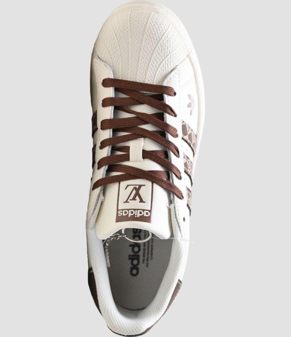 Adidas Superstar X Louis Vuitton Brown
