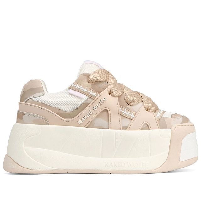Naked Wolfe Slider White Beige