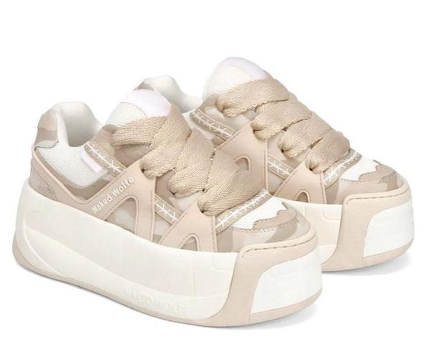 Naked Wolfe Slider White Beige