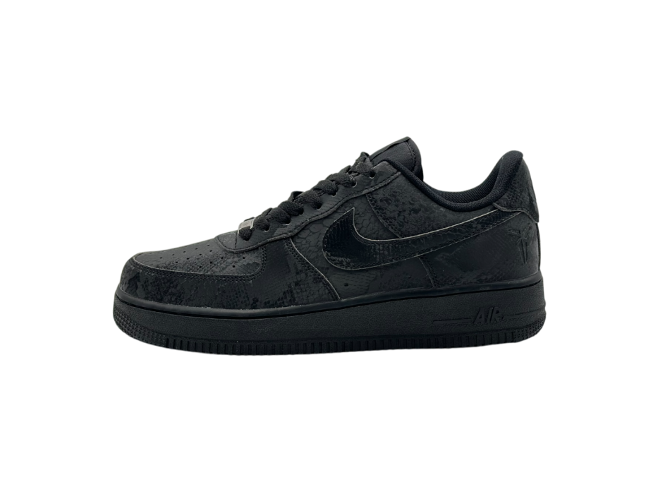 Nike x Kobe Bryant Air Force 1 Low 'Forever Black'