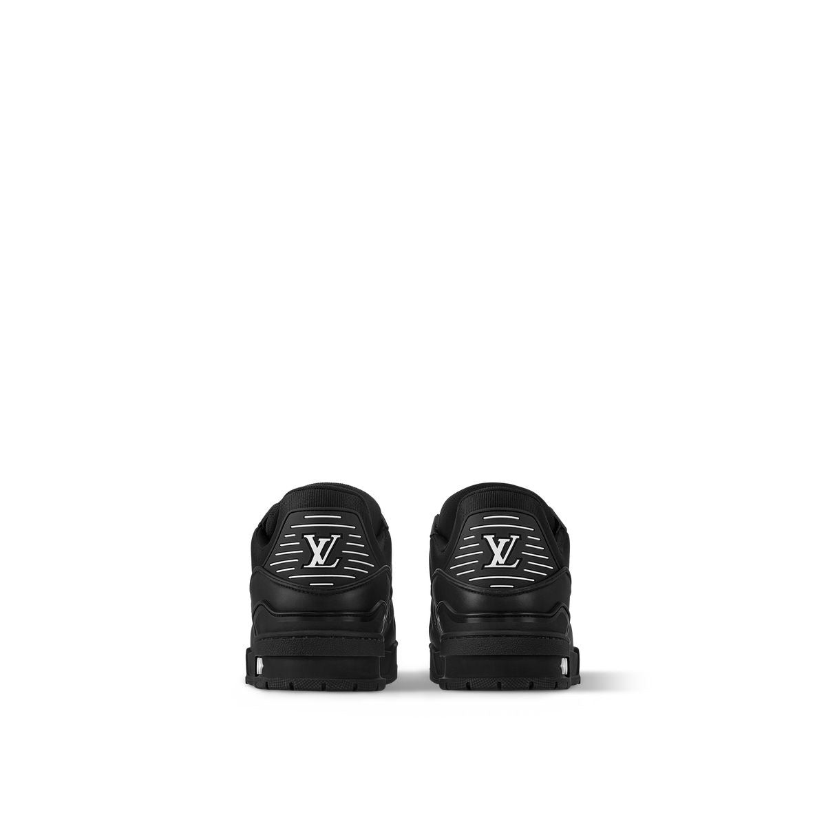 Louis Vuitton Trainer Black Embossed Monogram