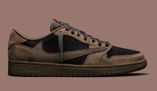 Travis Scott X Air Jordan 1 Velvet Brown