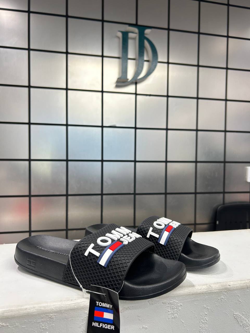 Slide Tommy Jeans Black&White