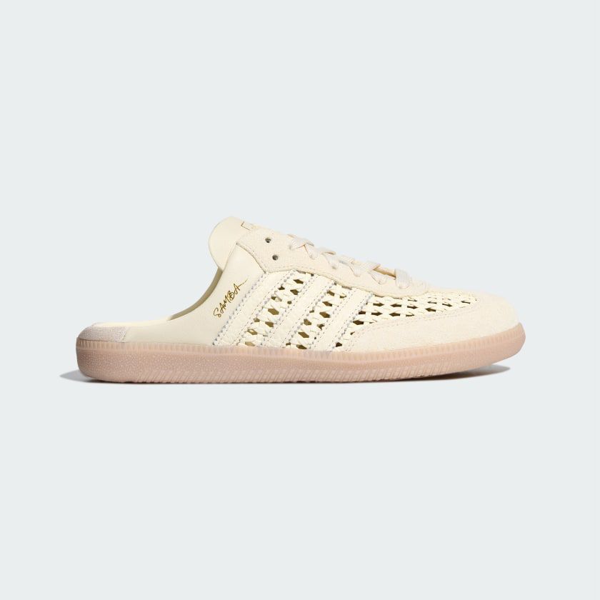 Adidas samba OG mule shoes white