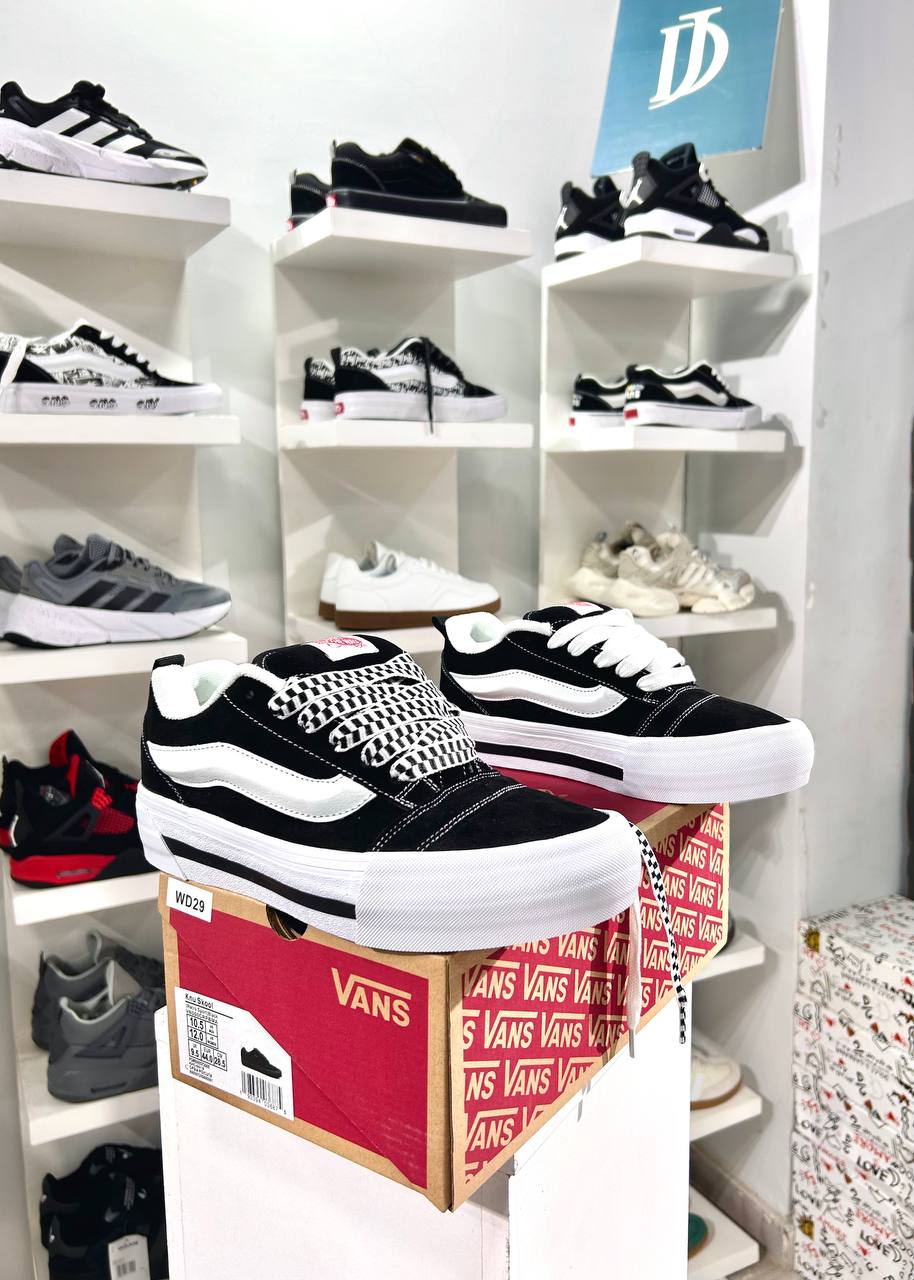 Vans Knu Stack Nostalgia Black/ White