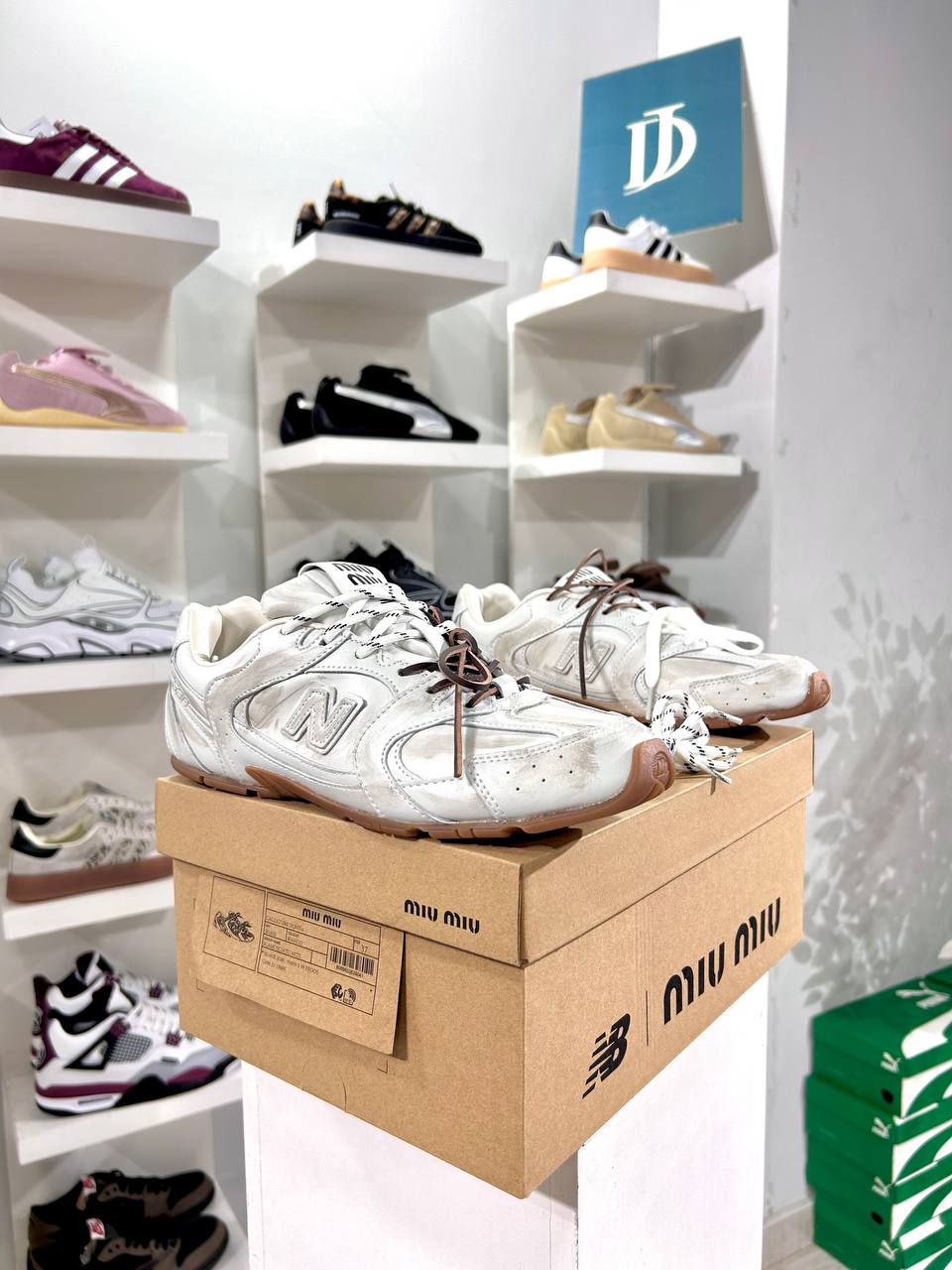 New Balance x Miu Miu 530 White Gum